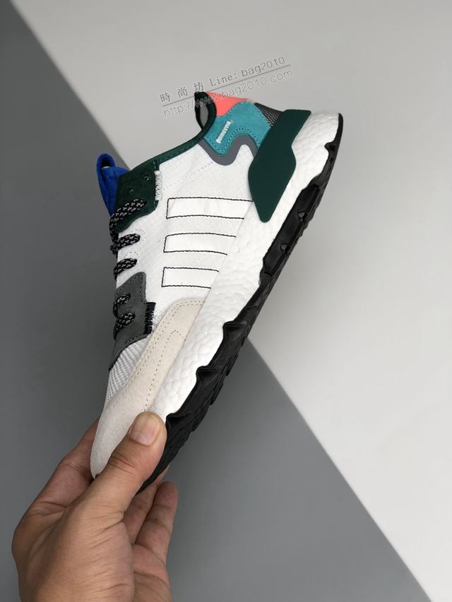 Adidas鞋 QIP-XHB-091807 阿迪達斯2019 Boost聯名夜行者 復古跑鞋 男女同款  hdx13319